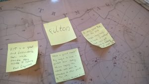 Visitor comments about finding their area on Know Your Place, at Discover Filton.