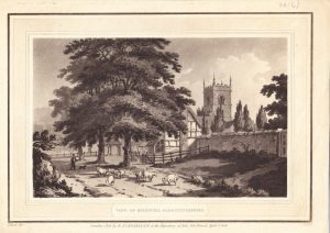 View of Beckford, Gloucestershire. Print published 2 April 1801 (Gloucestershire Archives ref SRPrints/35_6GS)