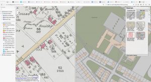 A comparison of historic maps and modern location revealed where the workhouse burial ground lies